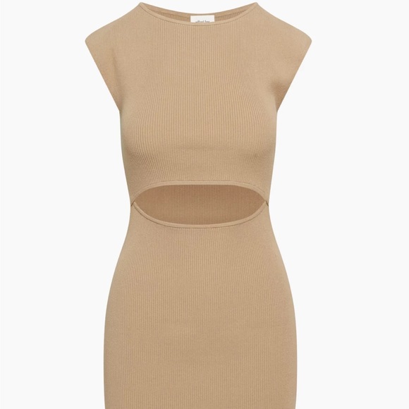 Wilfred Free Cut-Out Knit Mini Dress - Picture 2 of 11